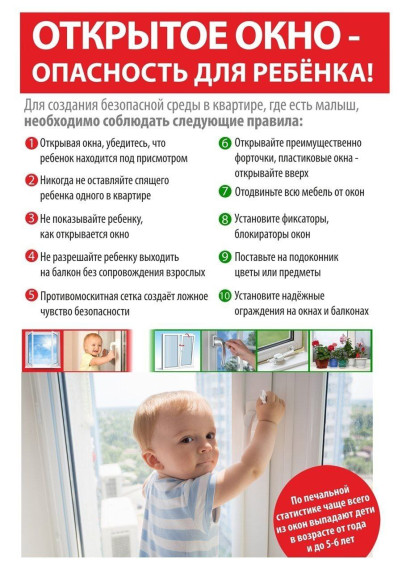 Не оставляйте маленьких детей без присмотра.